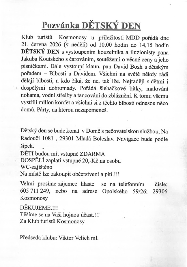 jklub turistů 